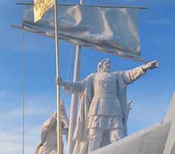 Основателю Тобольска воеводе Даниле Чулкову, памятник